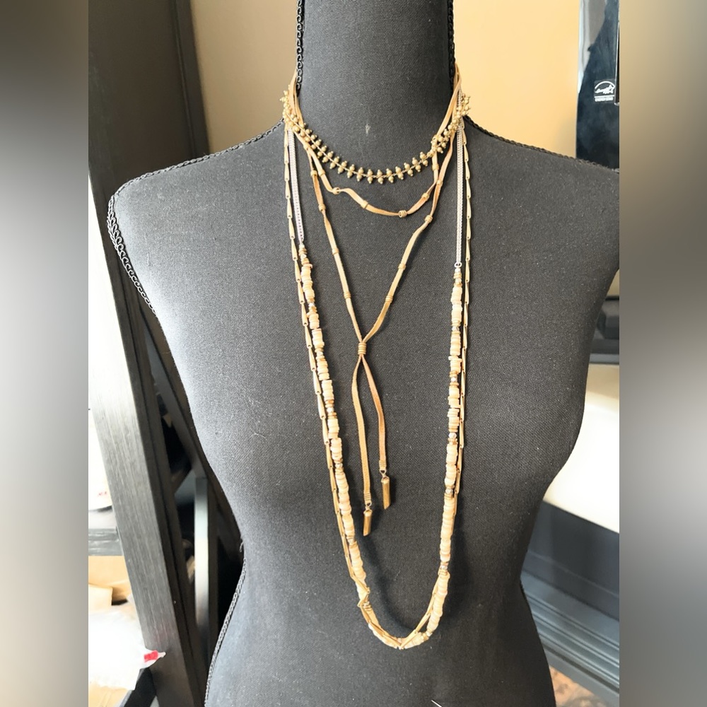 Aven Stella & Dot Layering Necklace - 2369